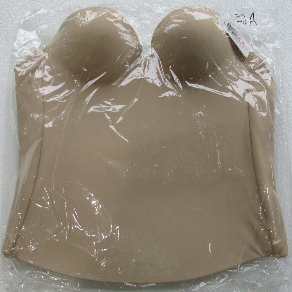 Milili Padded Low Back Corset Bustier - Beige